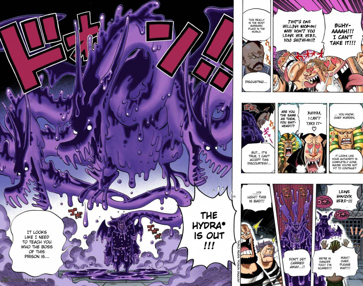 One Piece Colored Chapter 531 Page 11