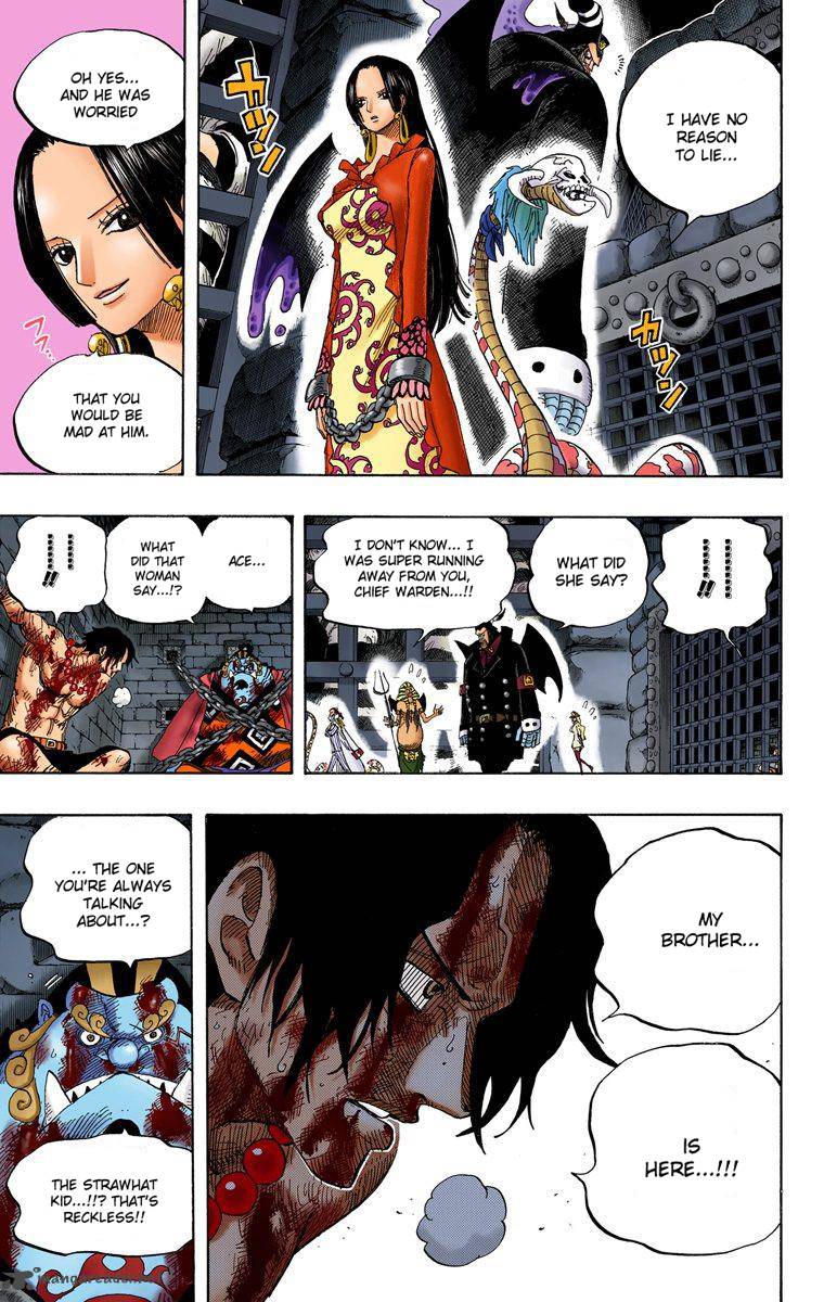One Piece Colored Chapter 531 Page 13