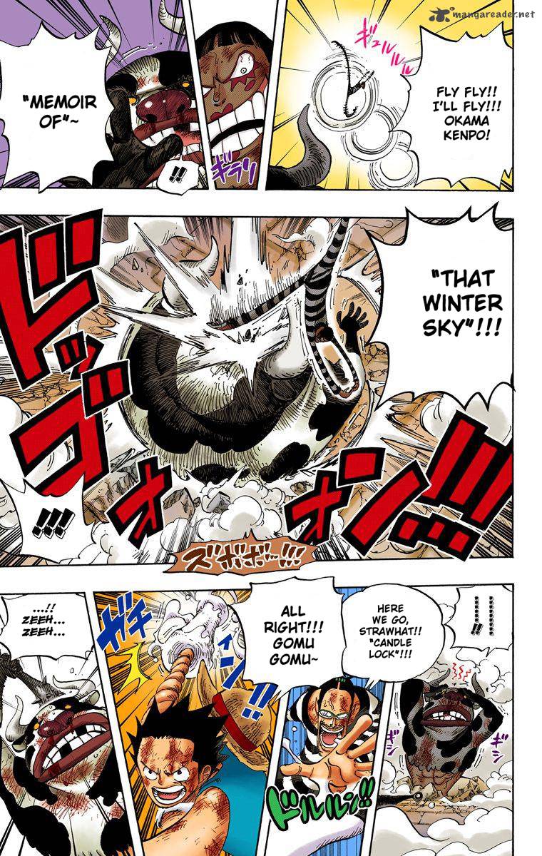 One Piece Colored Chapter 532 Page 16