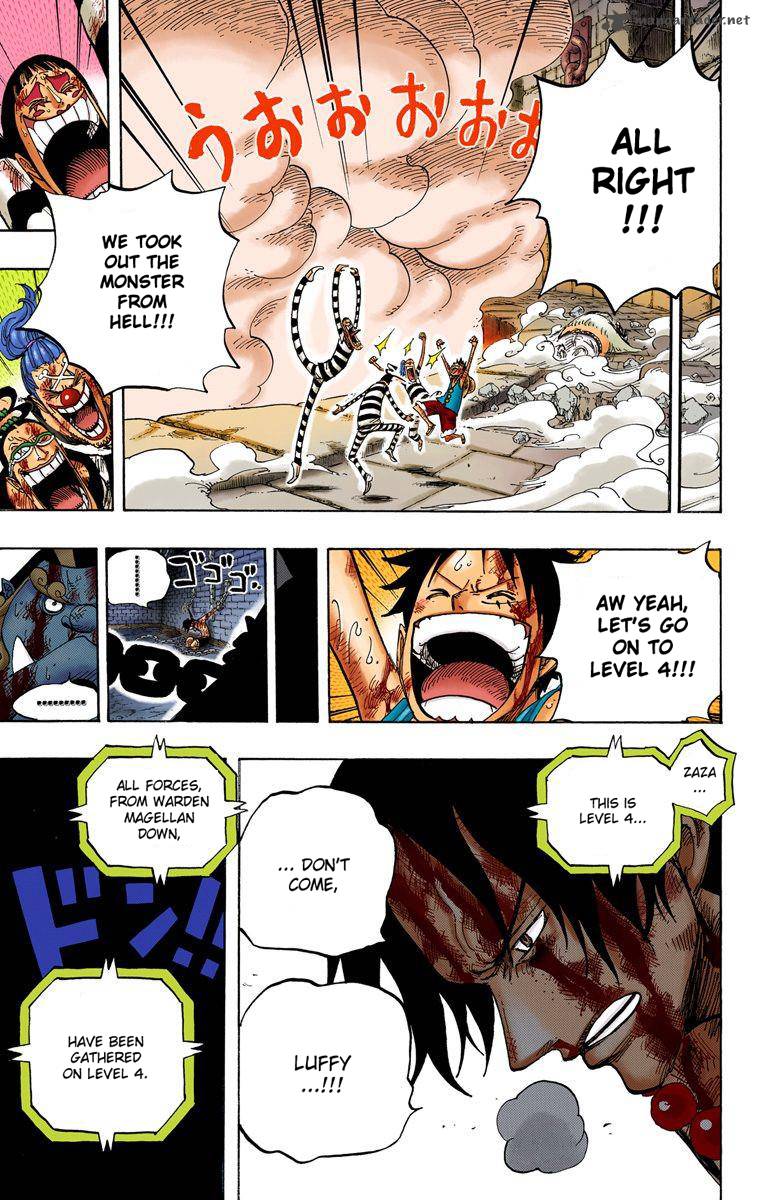 One Piece Colored Chapter 532 Page 18