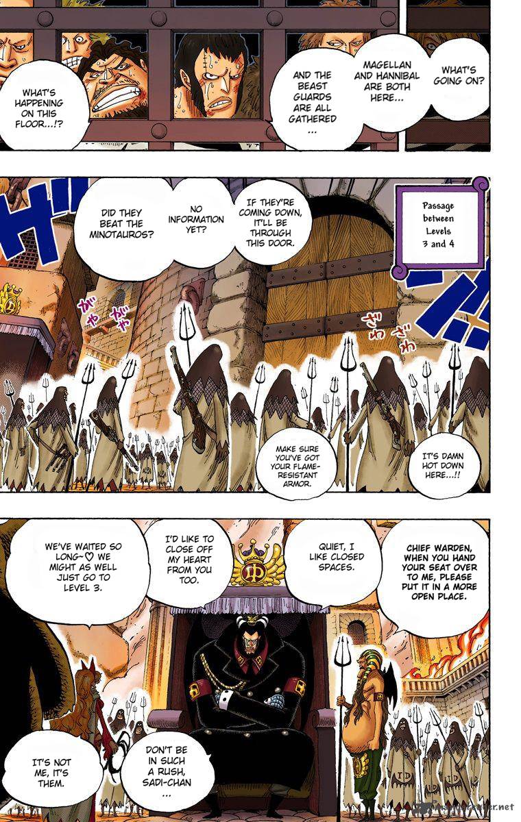 One Piece Colored Chapter 533 Page 10