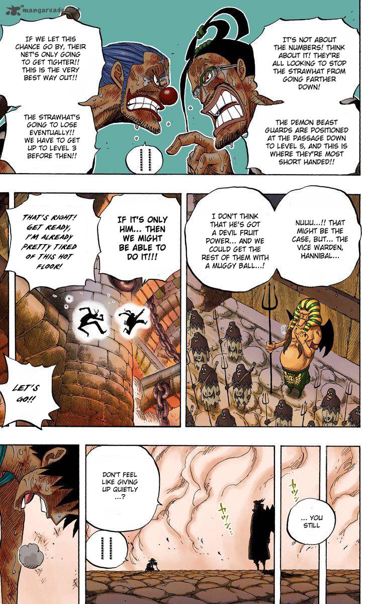 One Piece Colored Chapter 534 Page 17