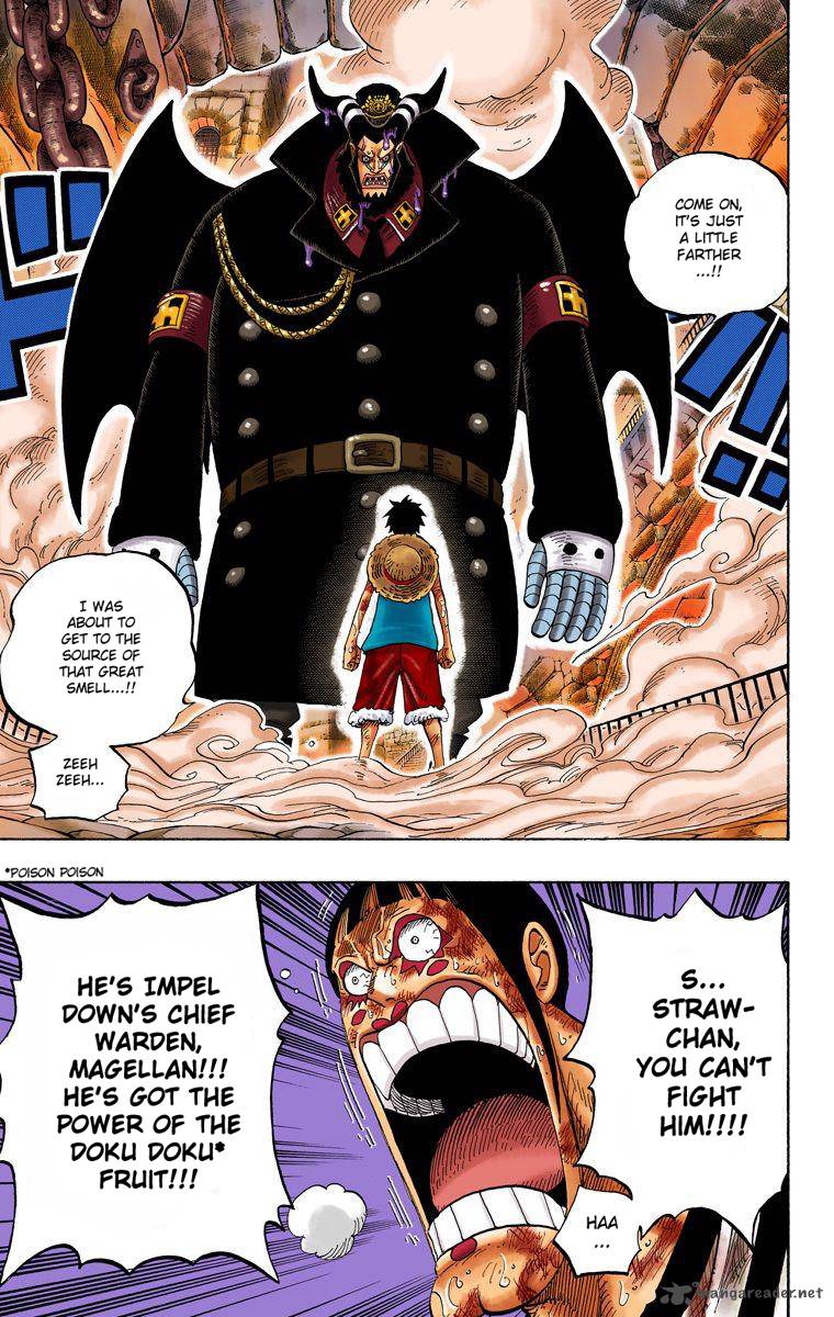 One Piece Colored Chapter 534 Page 4