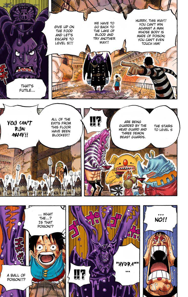 One Piece Colored Chapter 534 Page 6