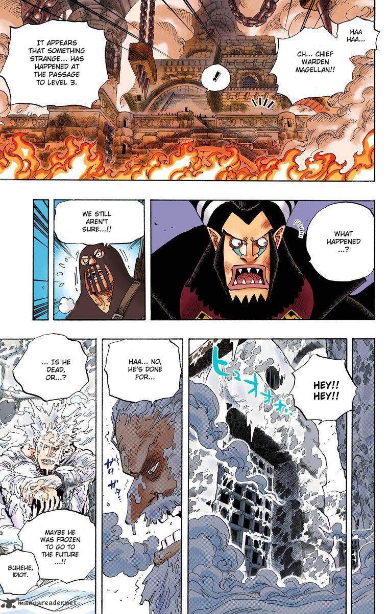 One Piece Colored Chapter 535 Page 14