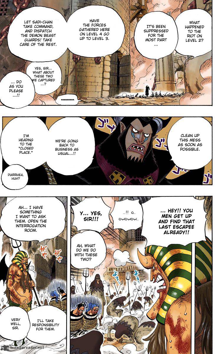 One Piece Colored Chapter 535 Page 18