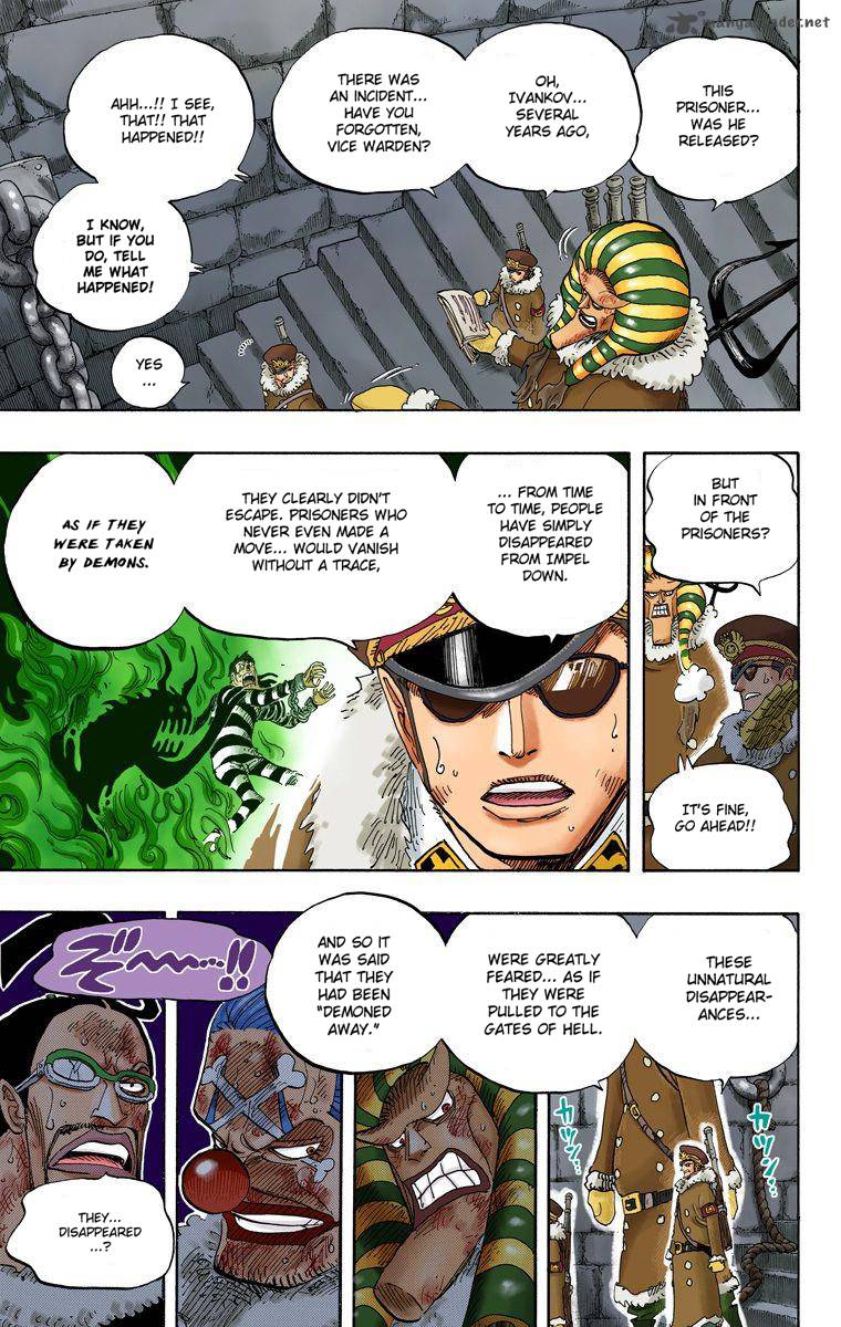 One Piece Colored Chapter 536 Page 6