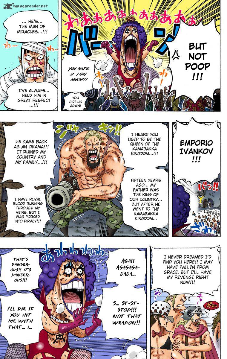 One Piece Colored Chapter 537 Page 11