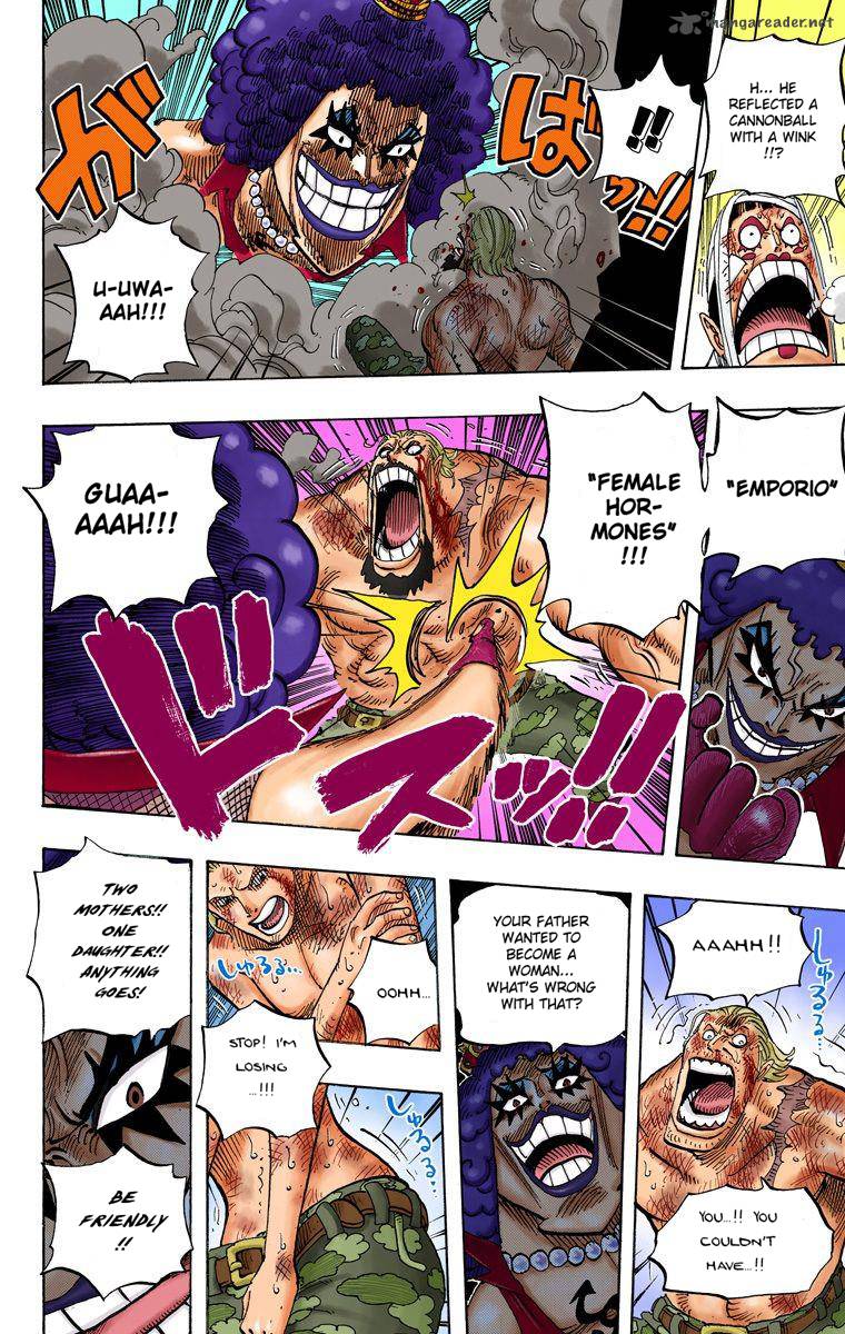 One Piece Colored Chapter 537 Page 14