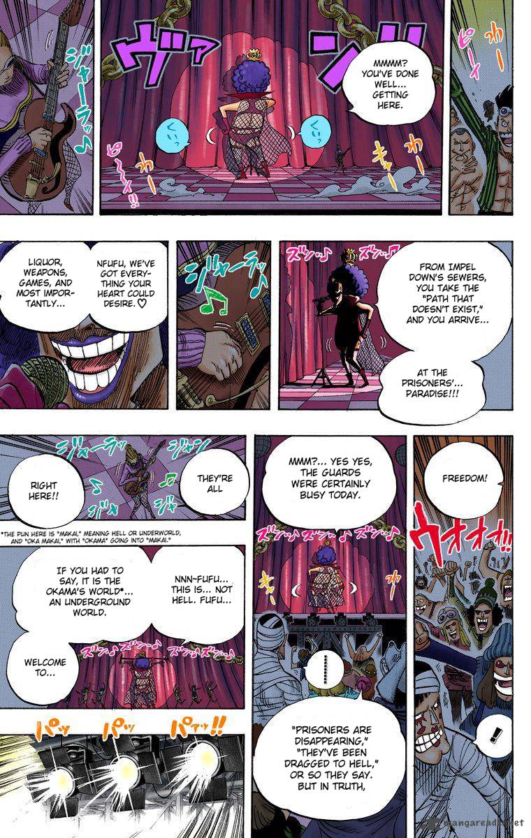 One Piece Colored Chapter 537 Page 8