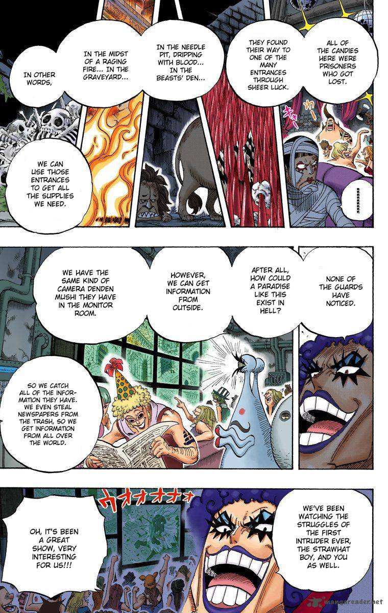 One Piece Colored Chapter 538 Page 10