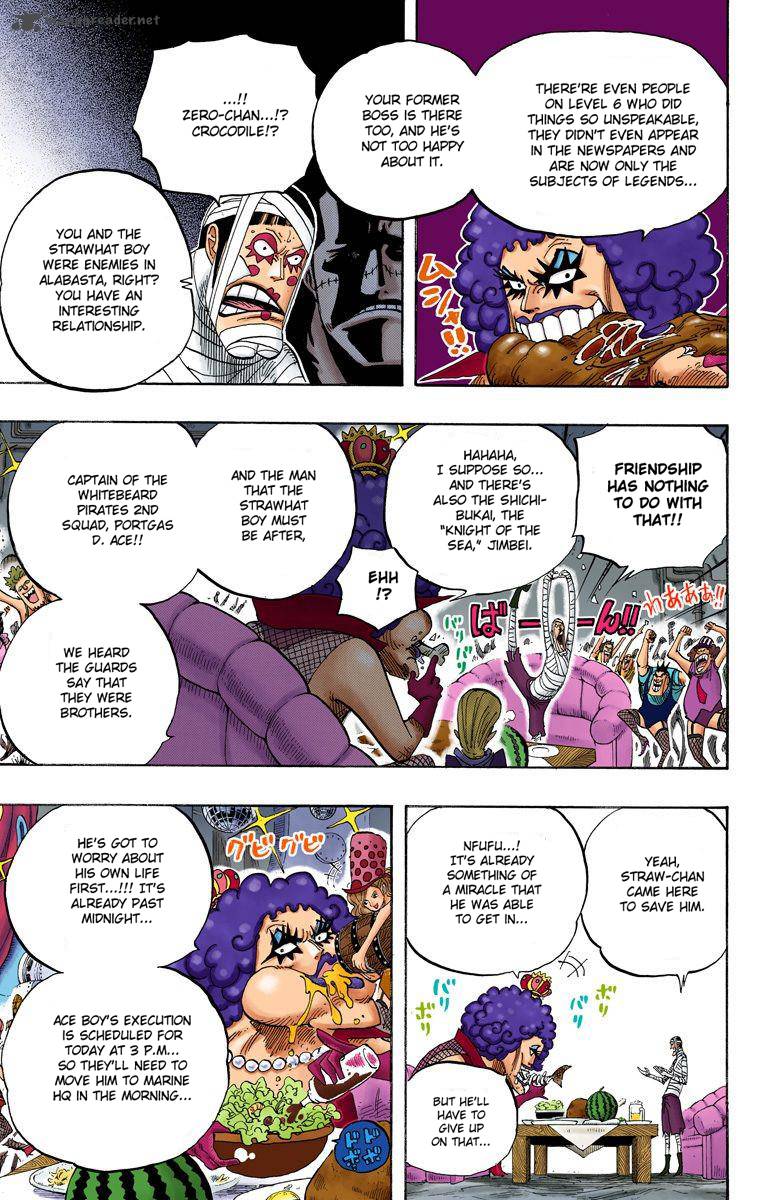 One Piece Colored Chapter 538 Page 14