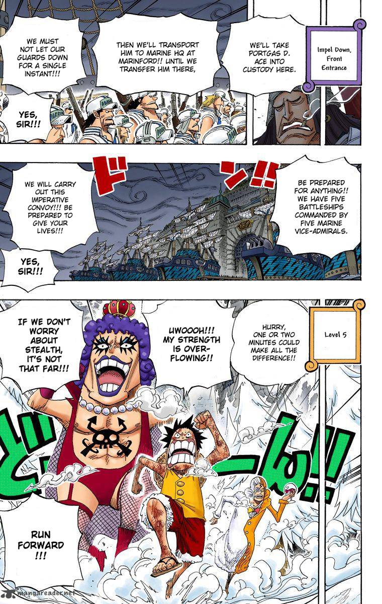 One Piece Colored Chapter 539 Page 15