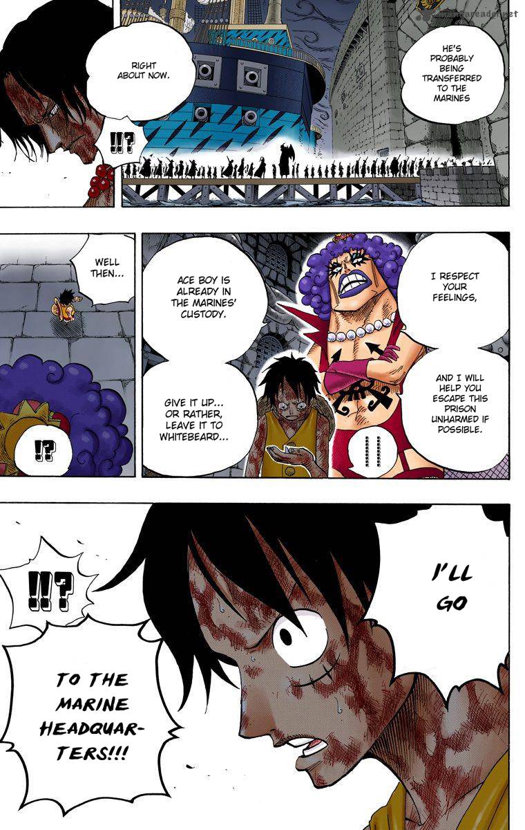 One Piece Colored Chapter 540 Page 12