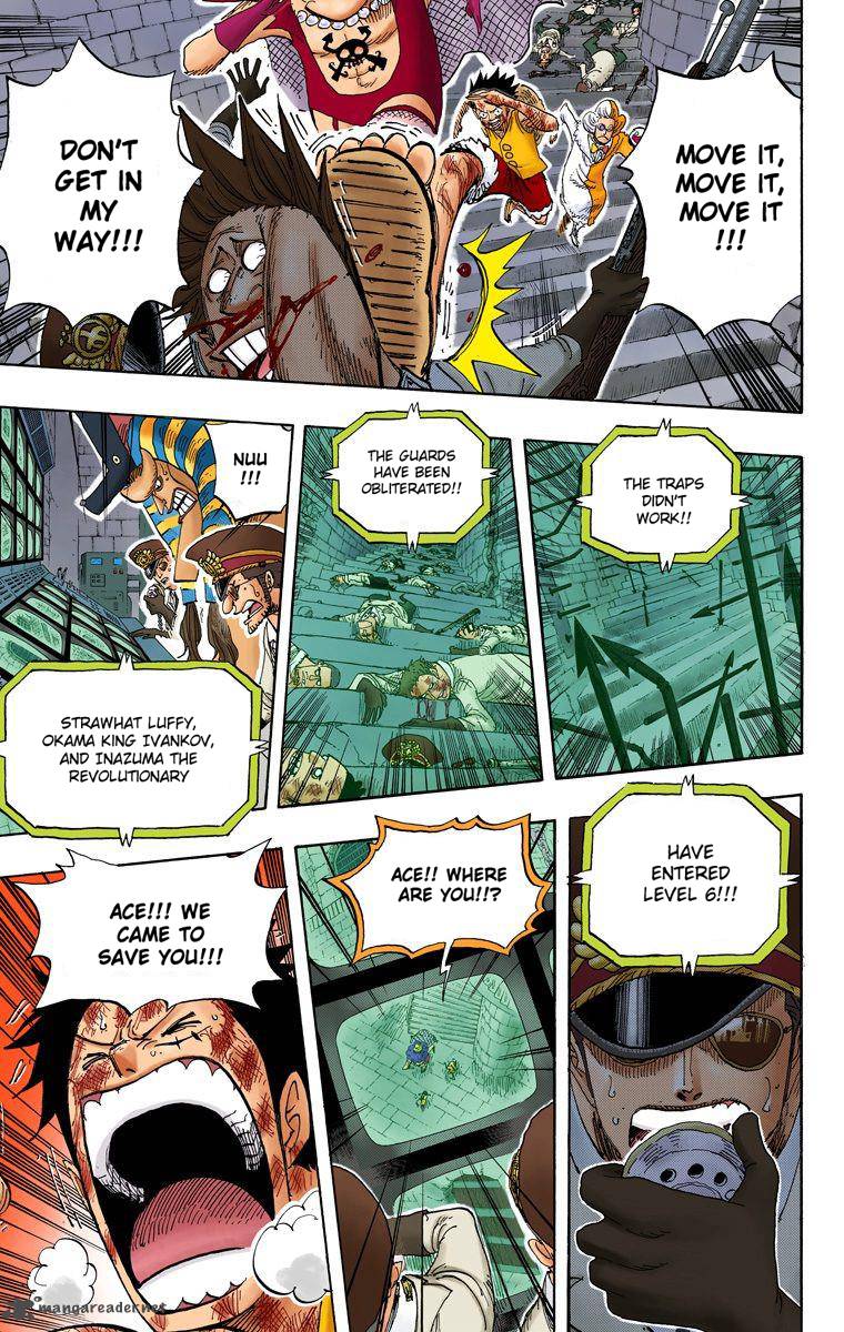 One Piece Colored Chapter 540 Page 3