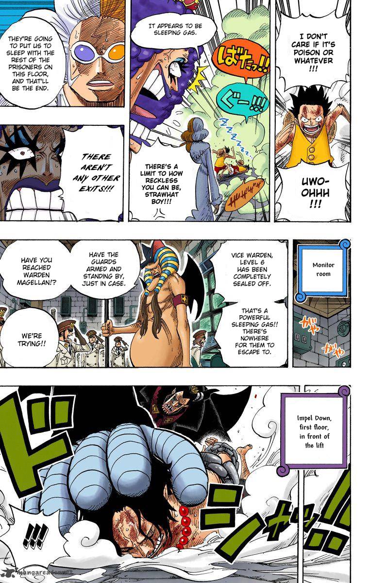 One Piece Colored Chapter 540 Page 8