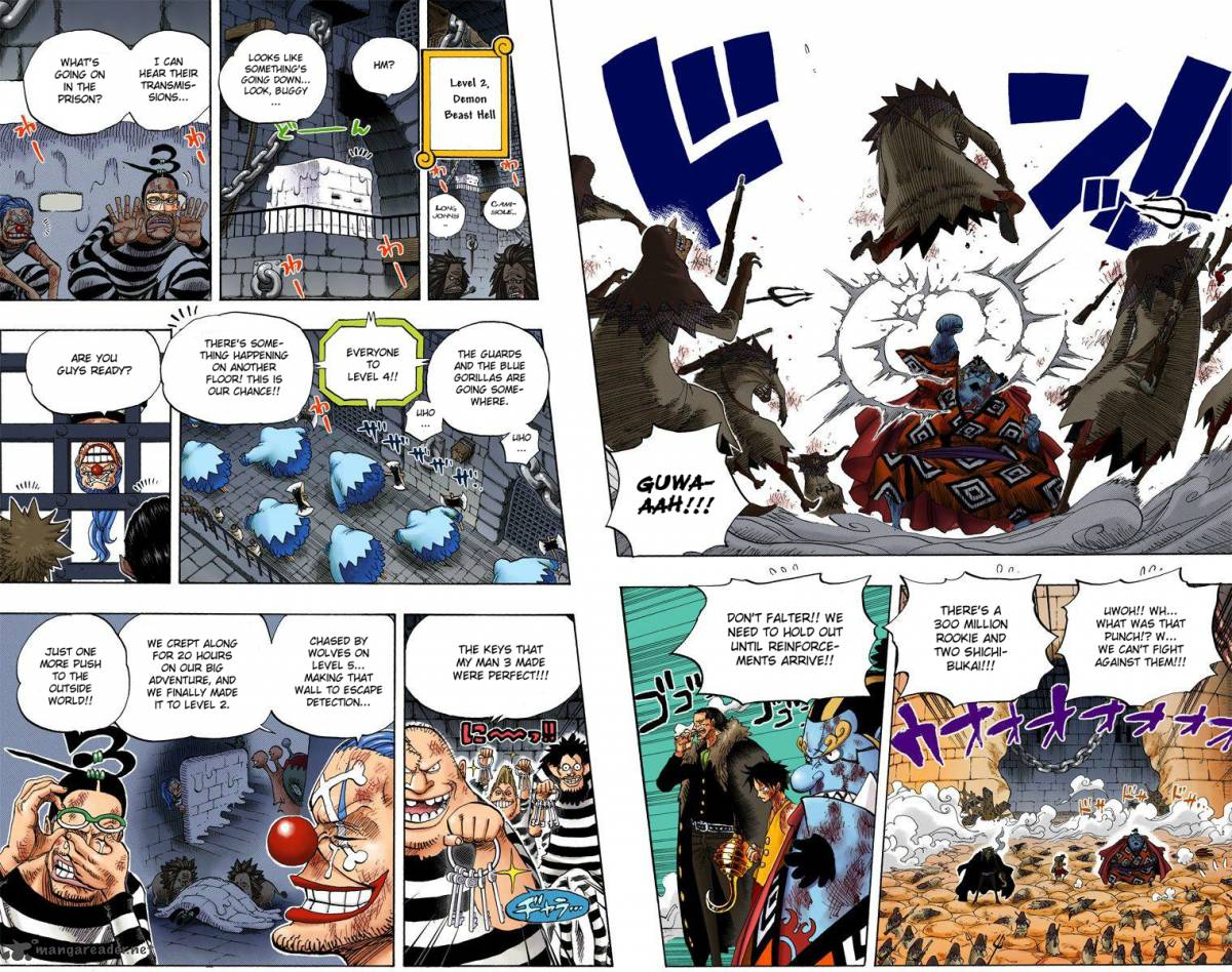 One Piece Colored Chapter 541 Page 13