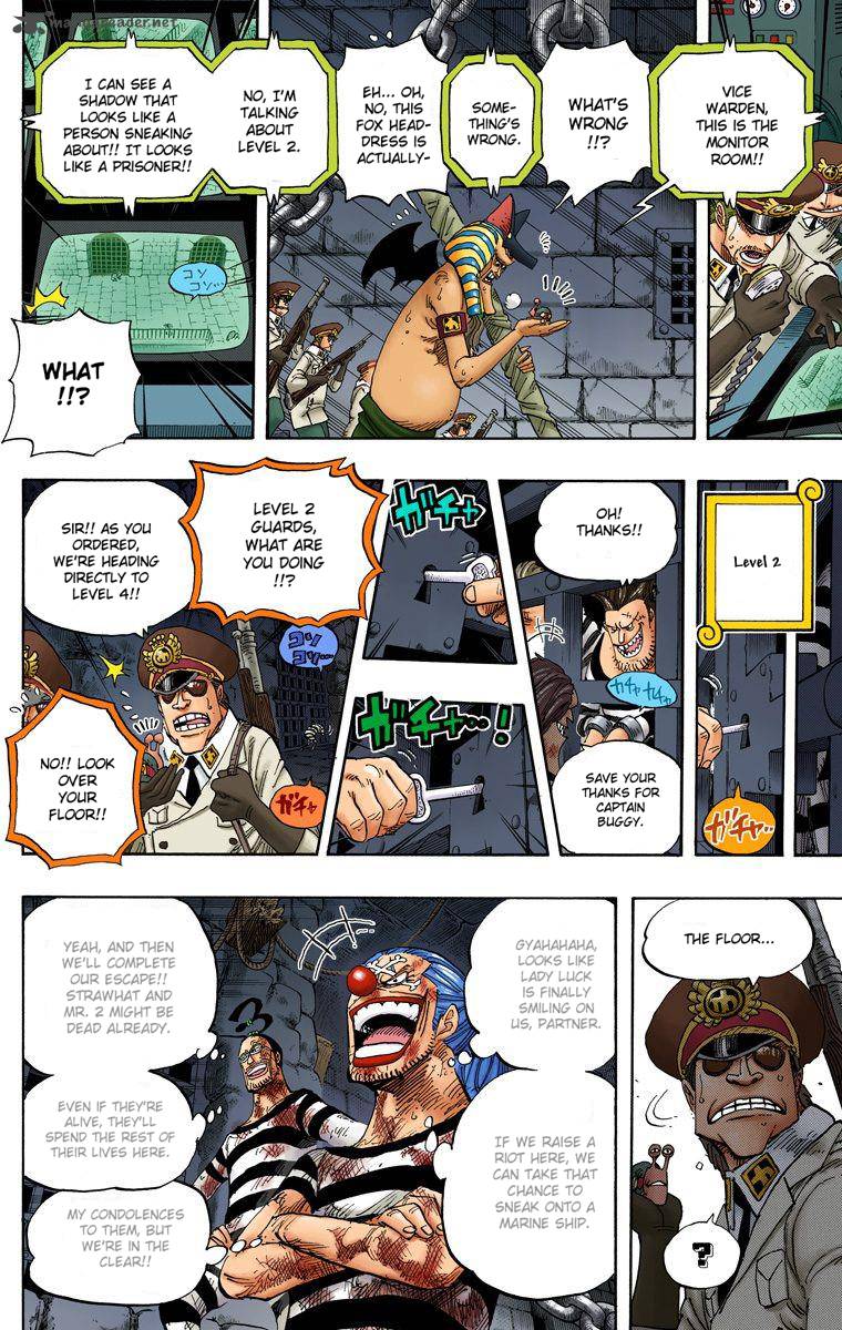 One Piece Colored Chapter 541 Page 14