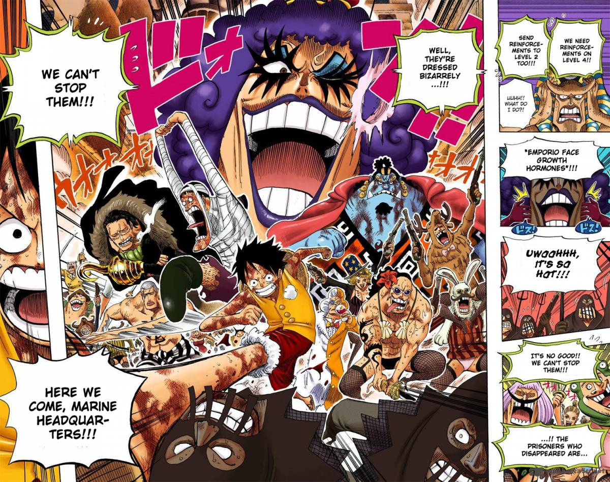 One Piece Colored Chapter 541 Page 18