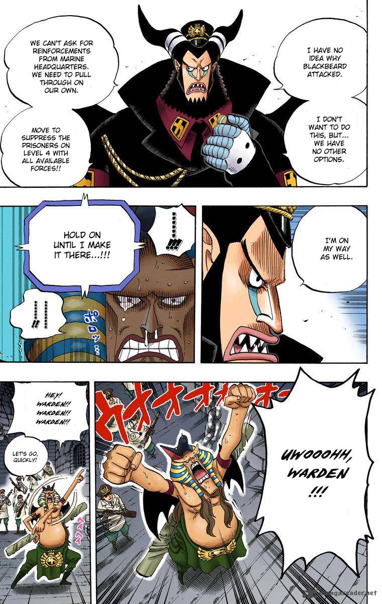 One Piece Colored Chapter 542 Page 10