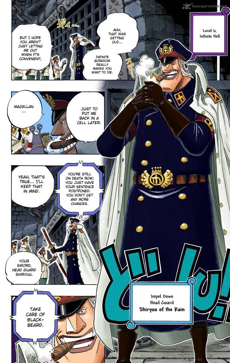 One Piece Colored Chapter 542 Page 11