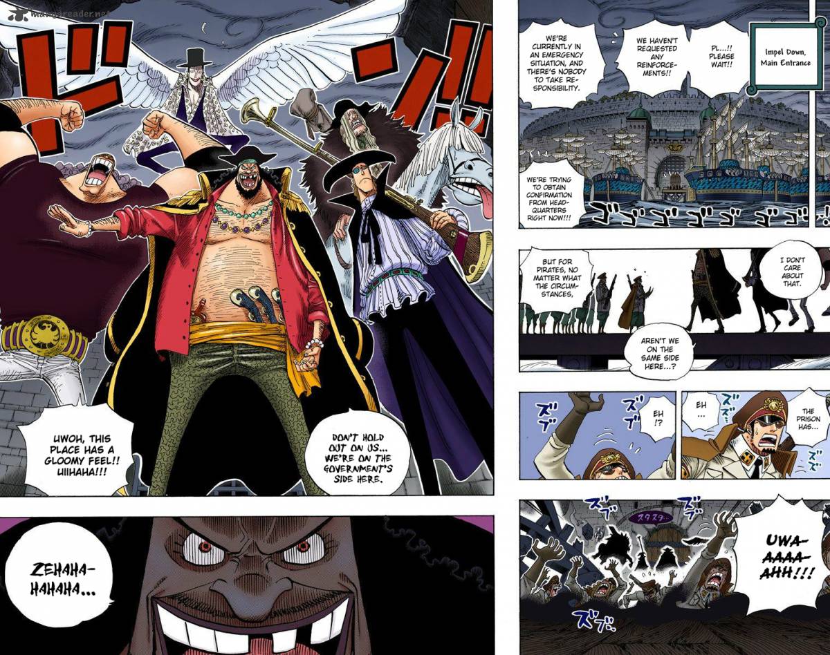 One Piece Colored Chapter 542 Page 6