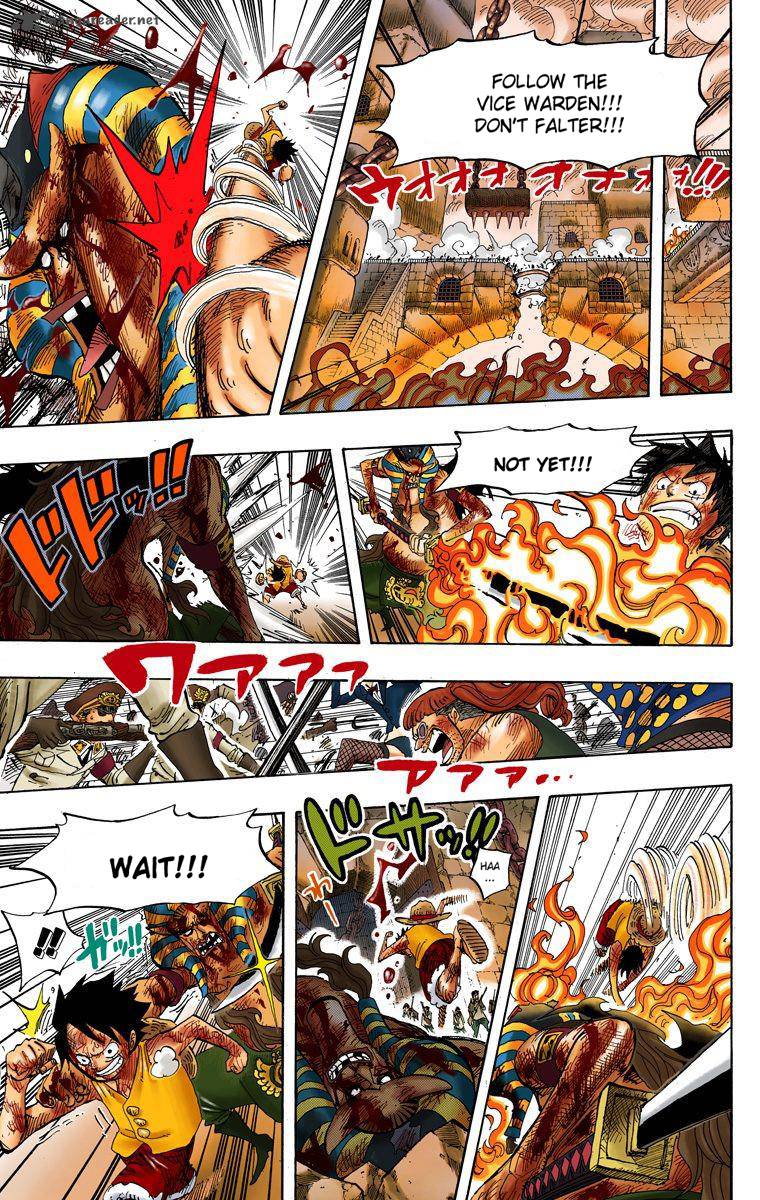 One Piece Colored Chapter 543 Page 12