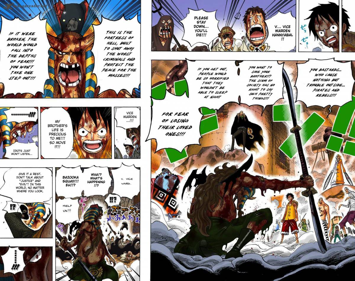 One Piece Colored Chapter 543 Page 13
