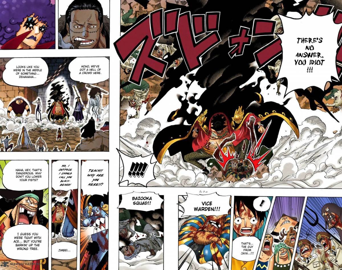 One Piece Colored Chapter 543 Page 14