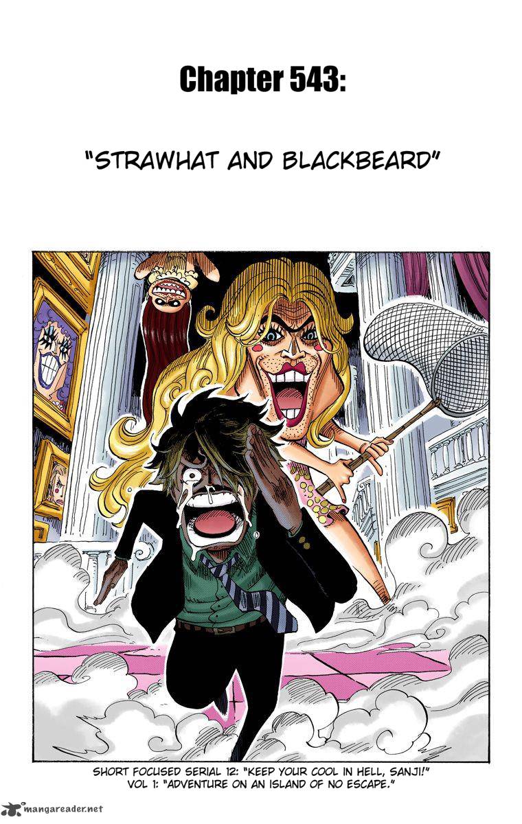 One Piece Colored Chapter 543 Page 2