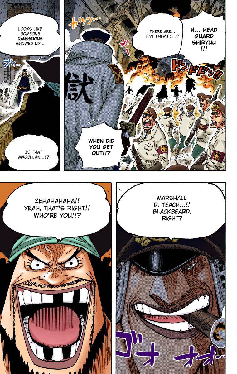 One Piece Colored Chapter 543 Page 4