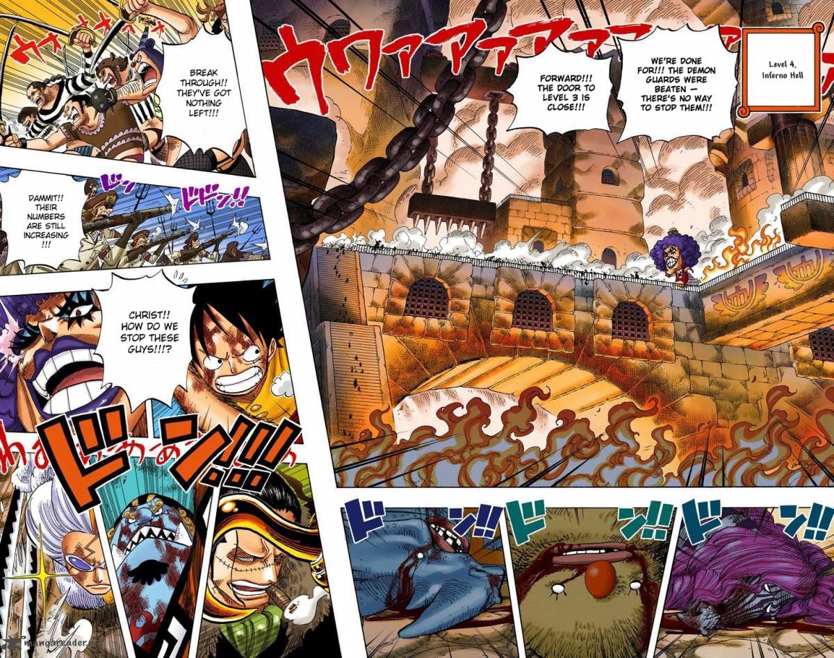 One Piece Colored Chapter 543 Page 5