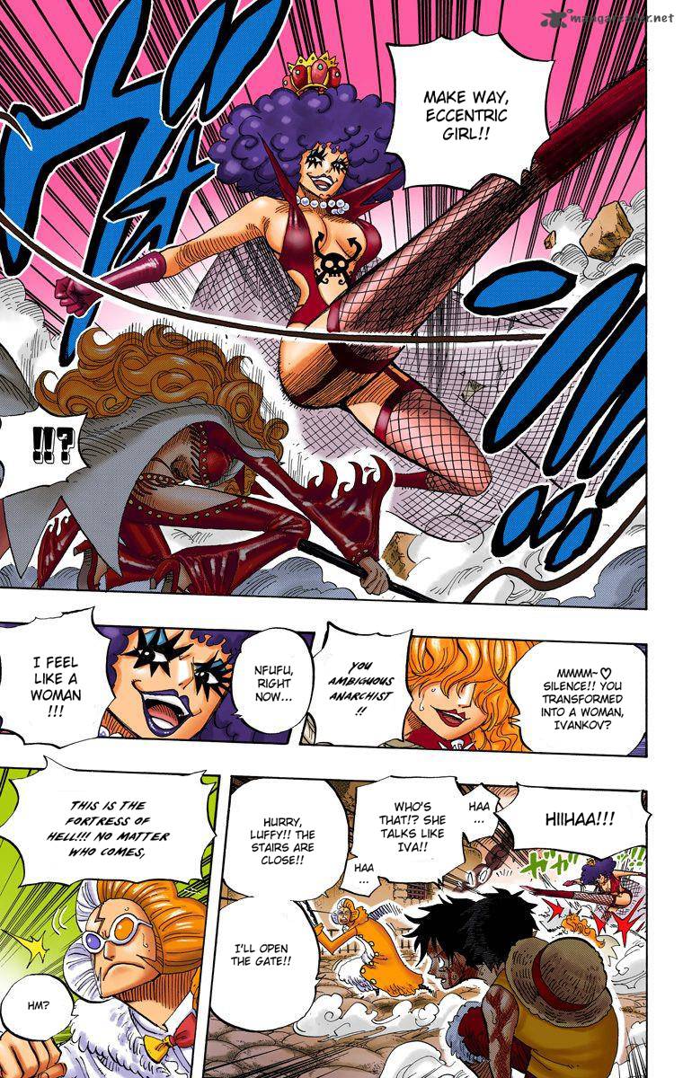 One Piece Colored Chapter 543 Page 7