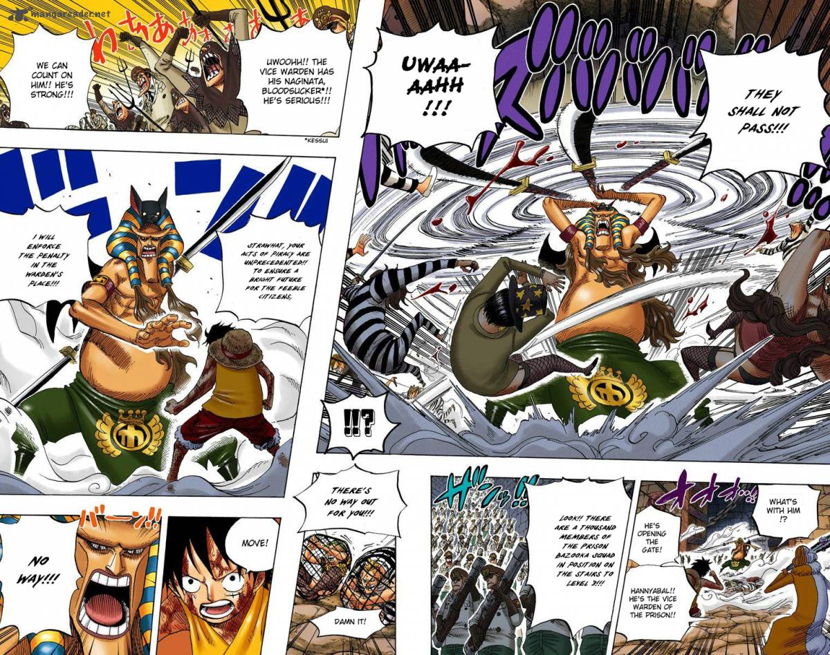 One Piece Colored Chapter 543 Page 8