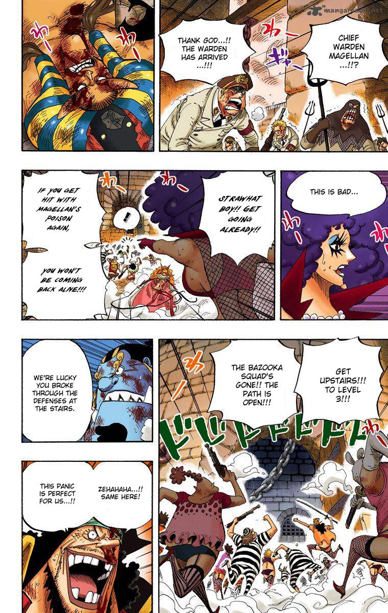 One Piece Colored Chapter 544 Page 11