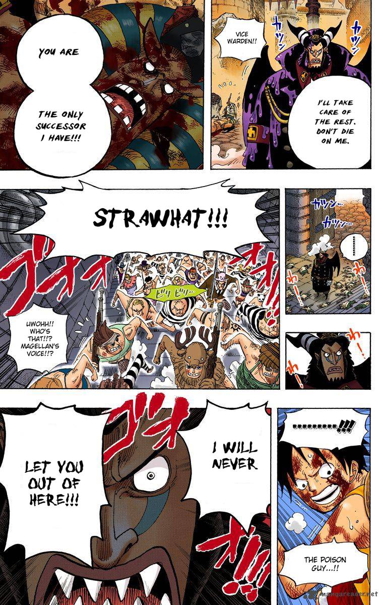 One Piece Colored Chapter 544 Page 20