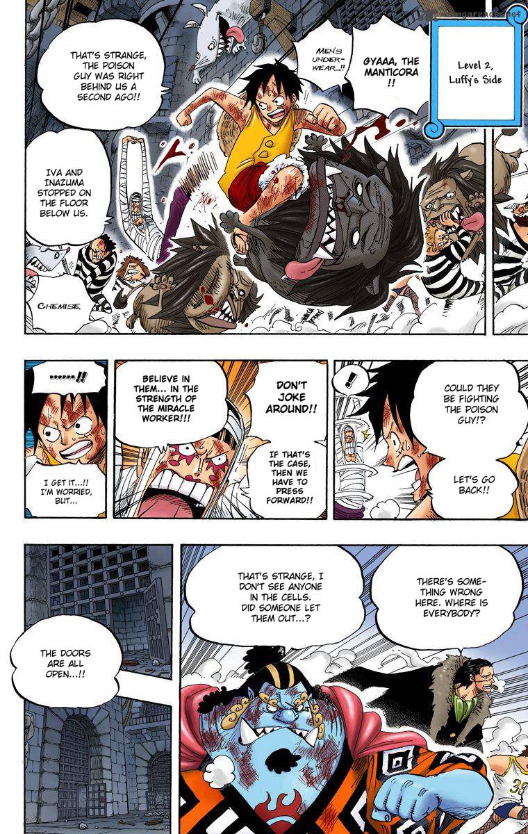 One Piece Colored Chapter 545 Page 10
