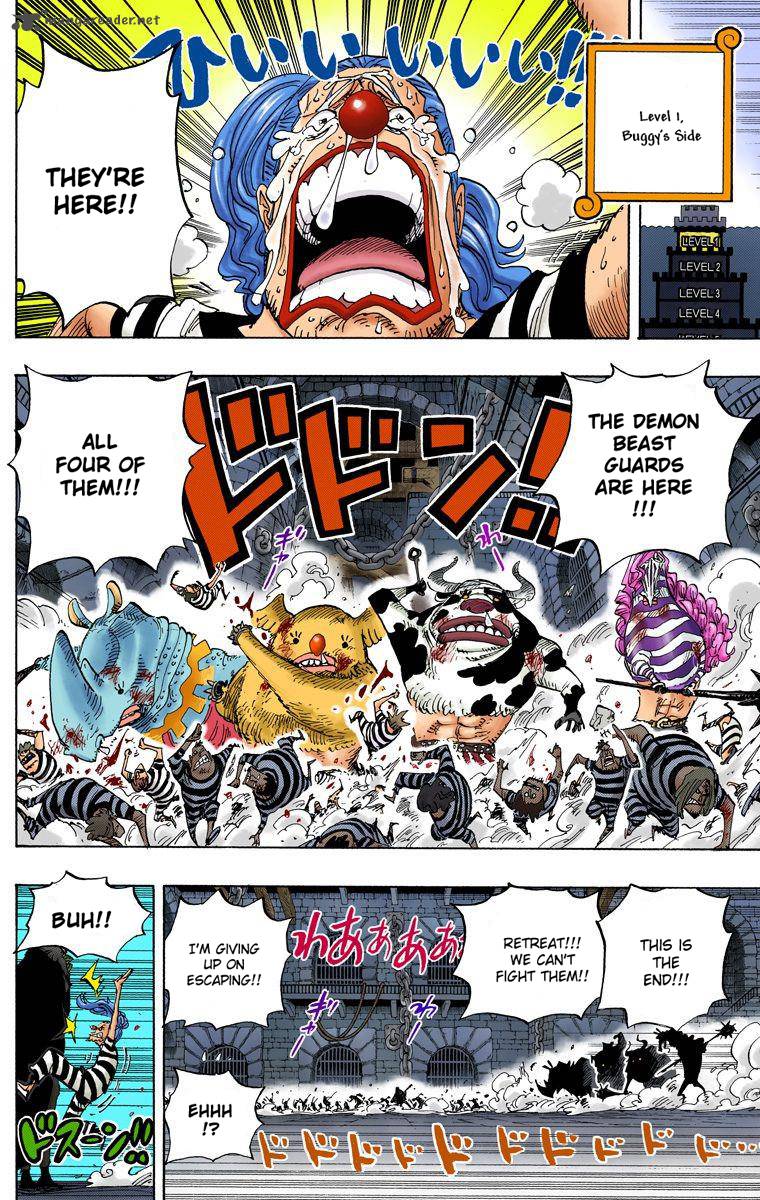 One Piece Colored Chapter 545 Page 14