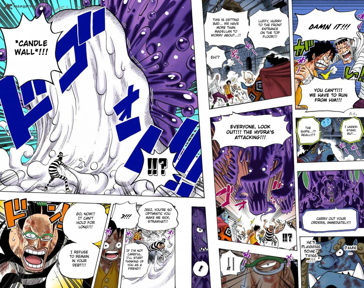 One Piece Colored Chapter 545 Page 18