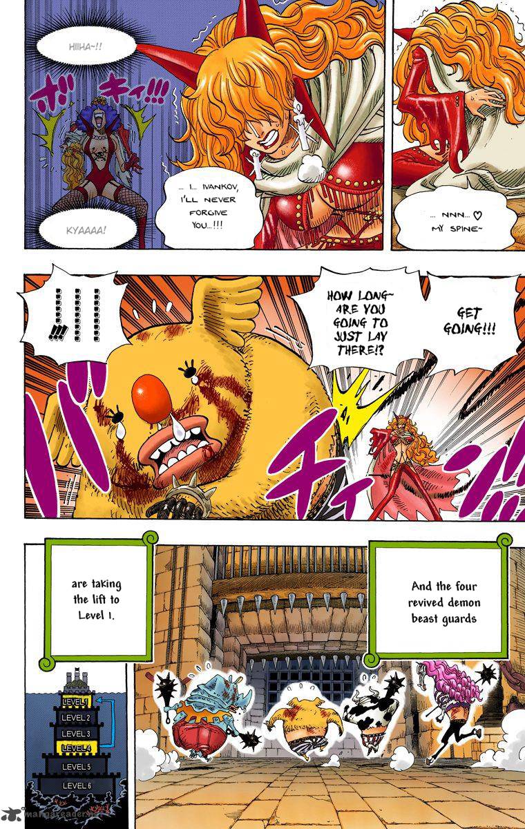 One Piece Colored Chapter 545 Page 4