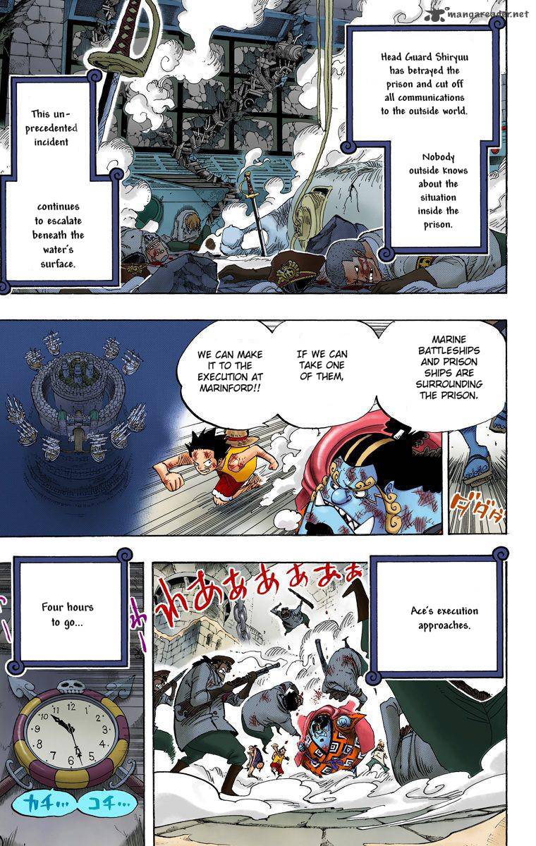 One Piece Colored Chapter 545 Page 5