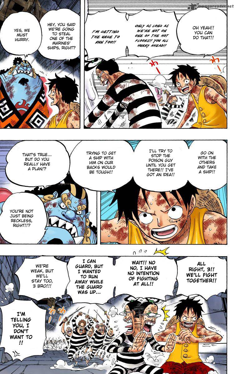 One Piece Colored Chapter 546 Page 4