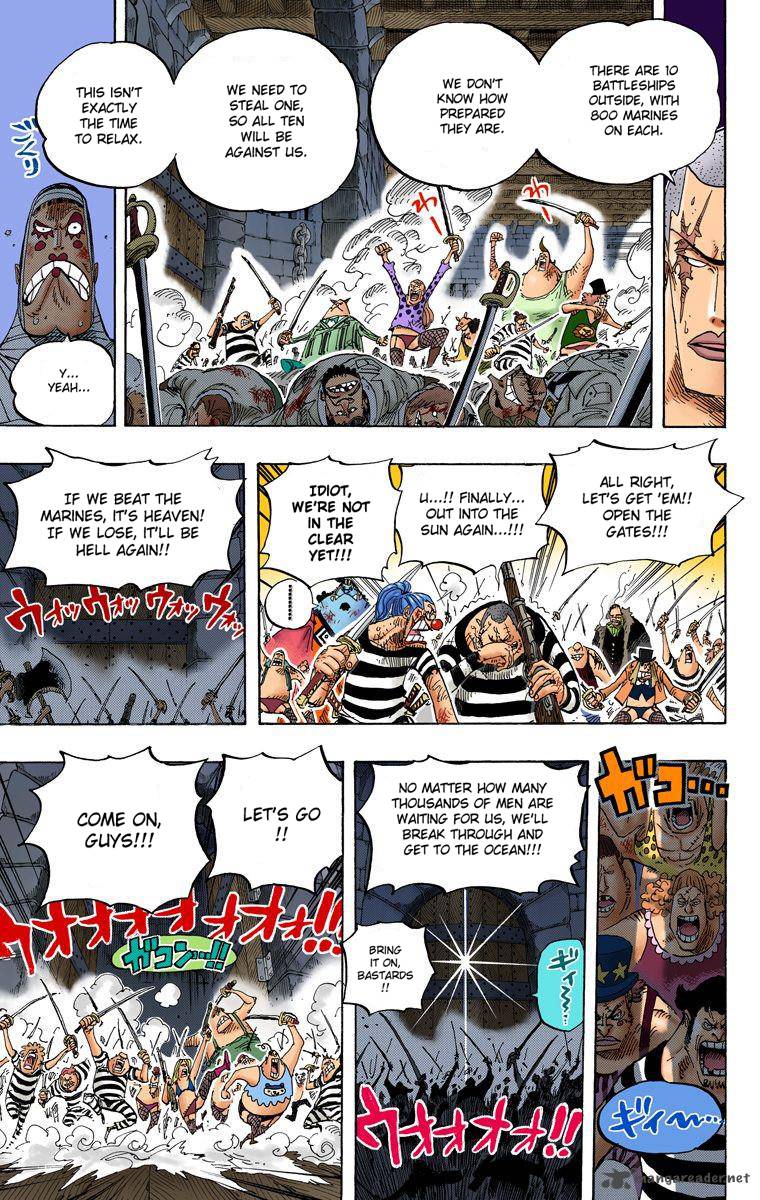 One Piece Colored Chapter 546 Page 8