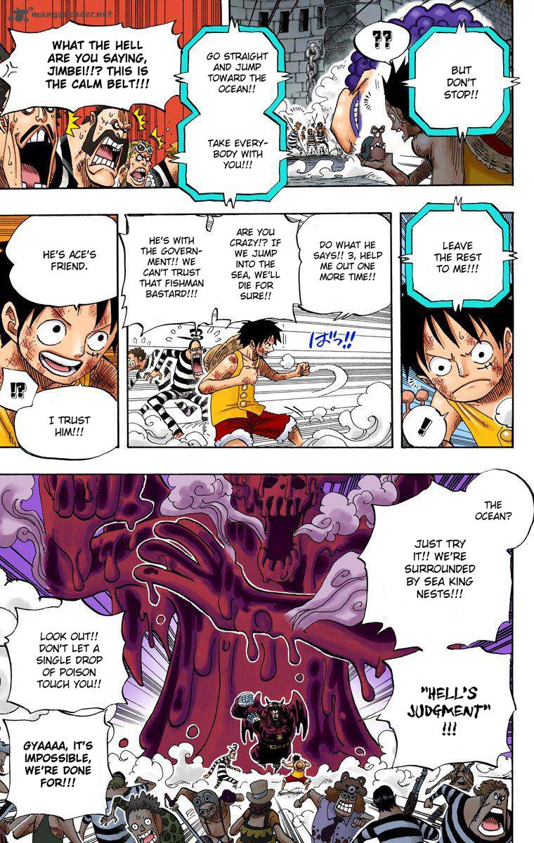 One Piece Colored Chapter 547 Page 12