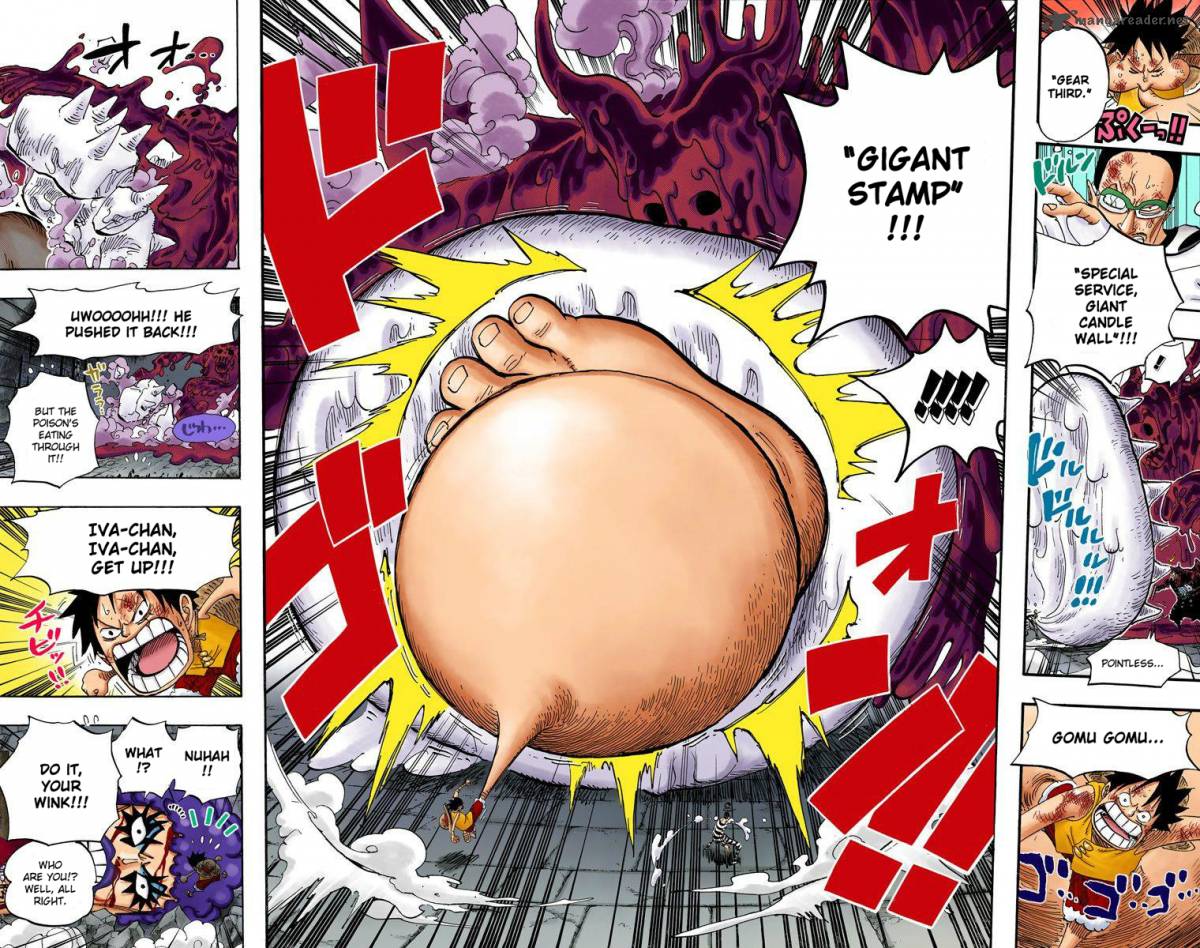 One Piece Colored Chapter 547 Page 13