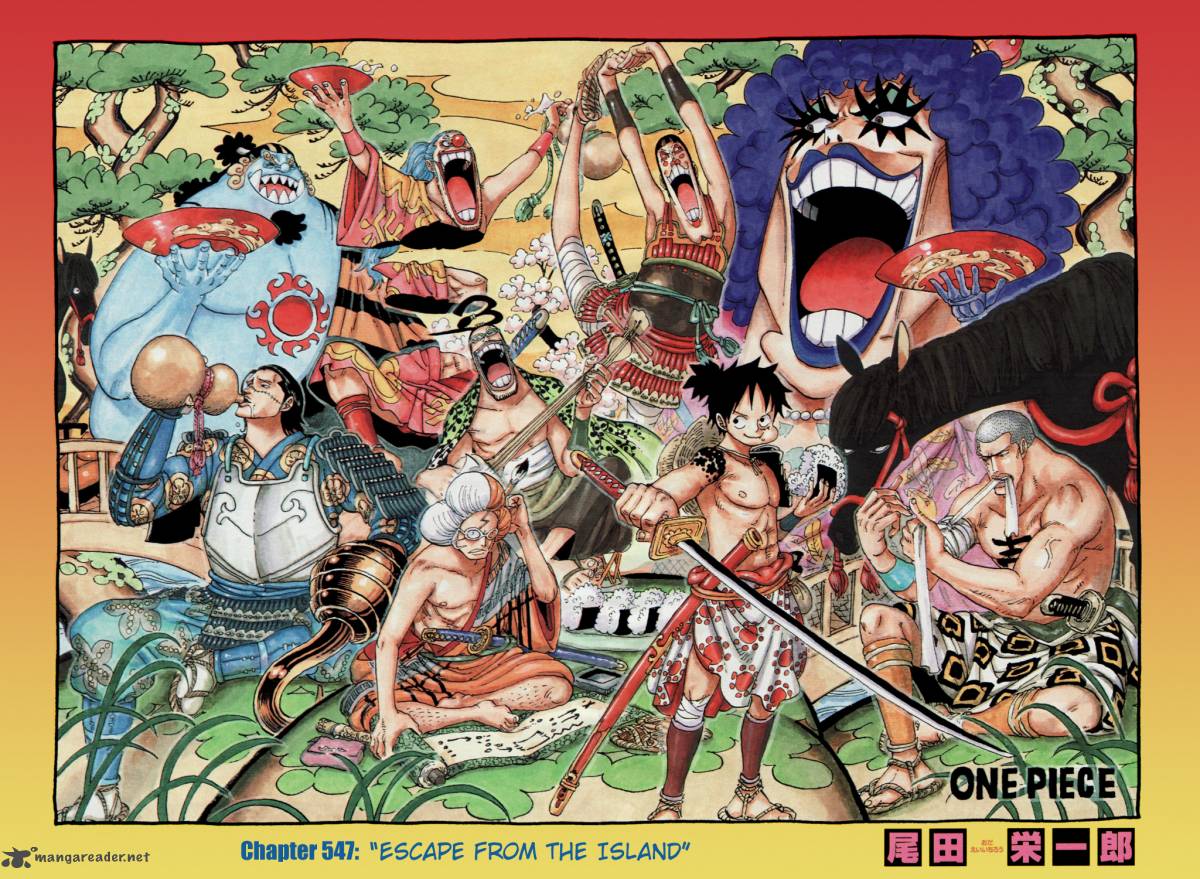 One Piece Colored Chapter 547 Page 2