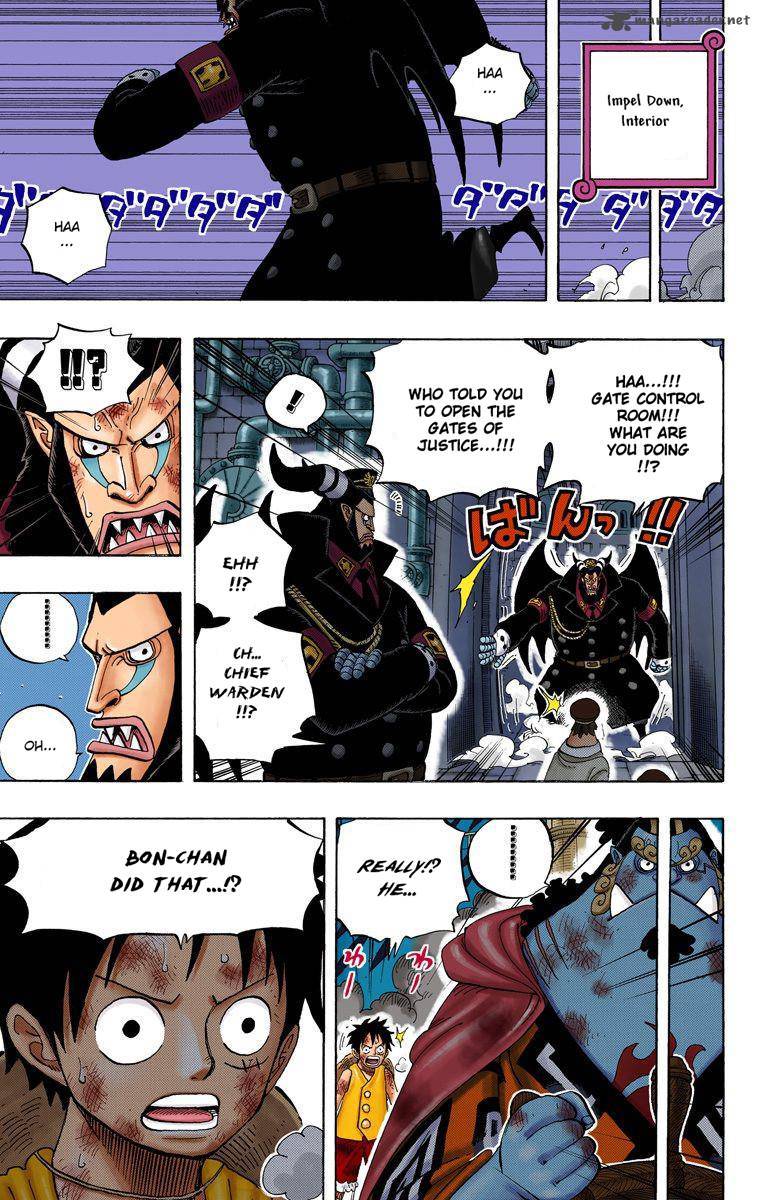 One Piece Colored Chapter 548 Page 11