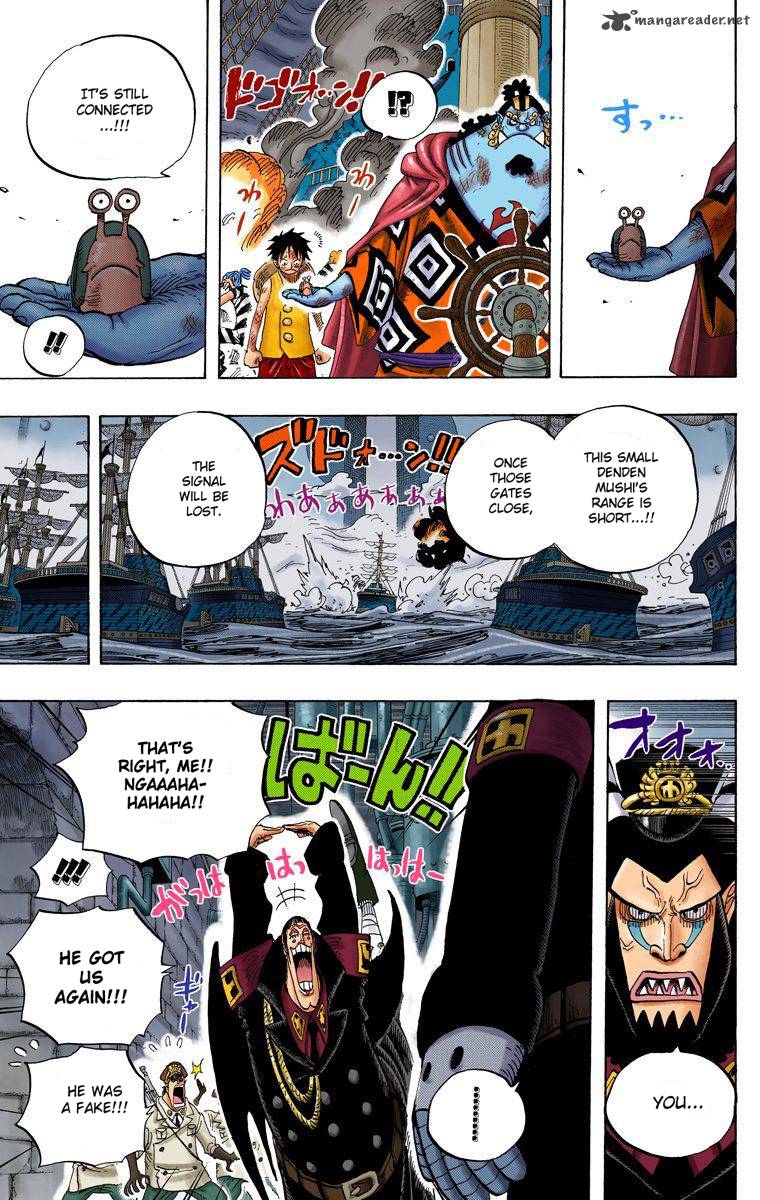 One Piece Colored Chapter 548 Page 13