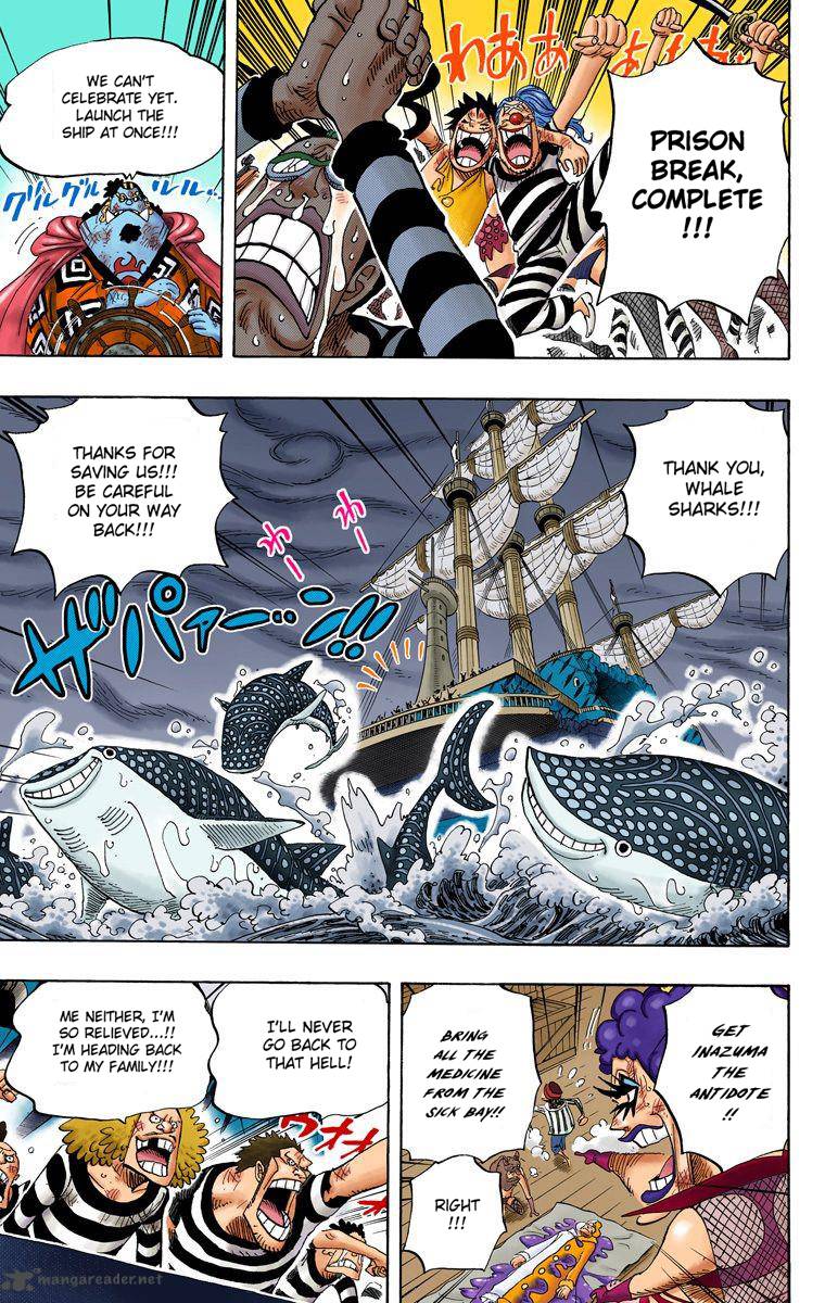 One Piece Colored Chapter 548 Page 4