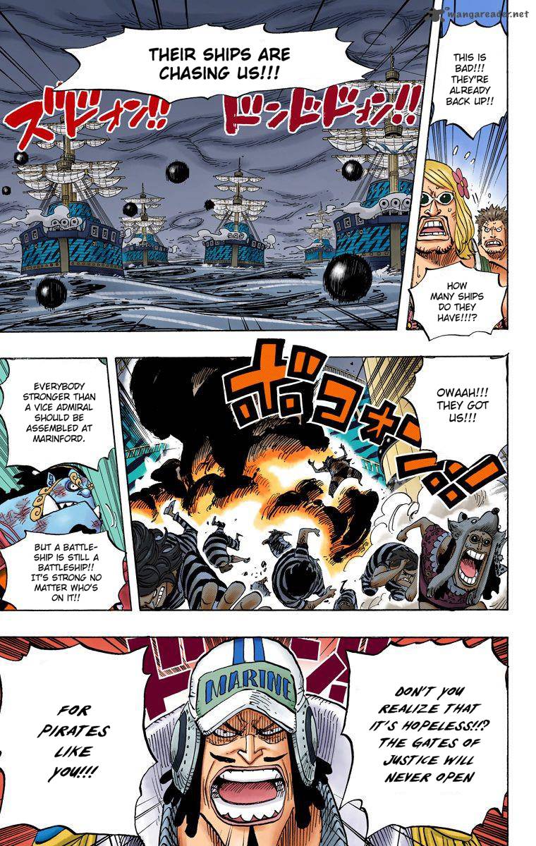 One Piece Colored Chapter 548 Page 6